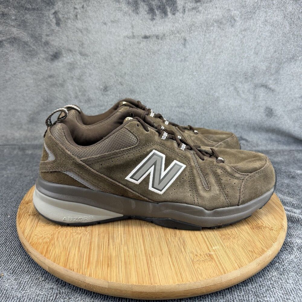 New Balance 608 Shoes Mens Size 9.5 Brown Walking Sneakers Low Top MX608UB5